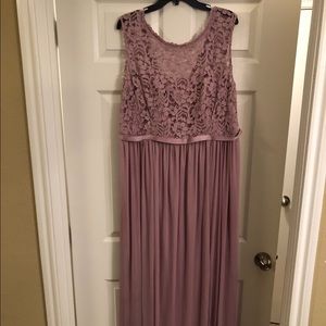 David’s Bridal Quartz bridesmaids dress
